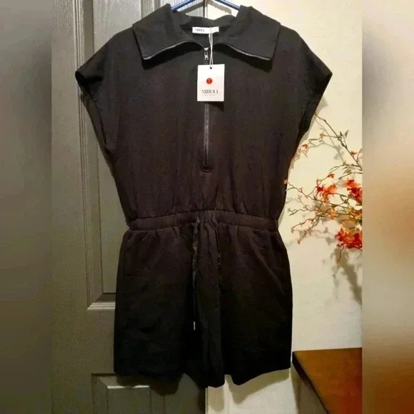 MIHOLL Romper in Black - Picture 2 of 6